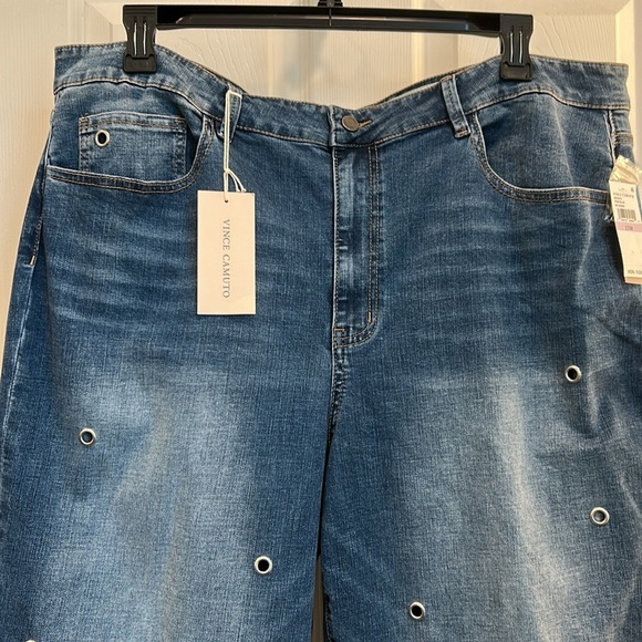 VINCE CAMUTO Grommet Detail Jeans - Picture 8 of 11
